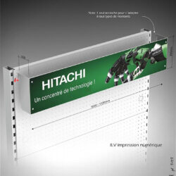 bandeau-de-rayonnage-en-plastique-pour-hitachi-maison-bricolage